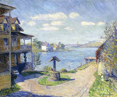 Sommerhotell av William James Glackens