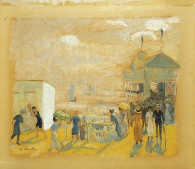 Batteriet av William James Glackens