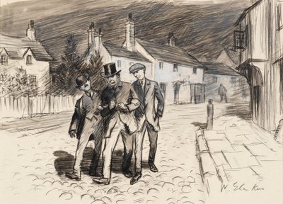 Så dro vi alle hjem av William James Glackens