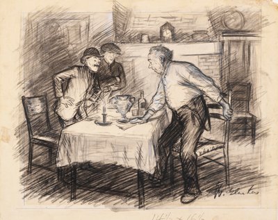 Det var Edward Bickfords Racing Cup av William James Glackens