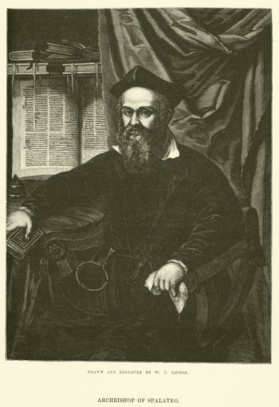 Erkebiskop av Spalatro av William James Linton