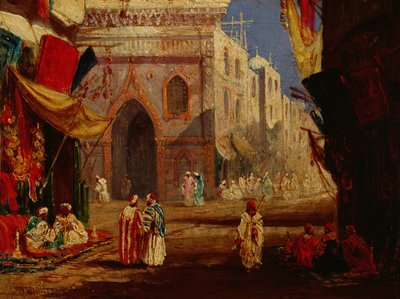 En gate i Kairo av William James Muller