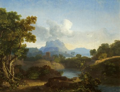 Klassisk landskap av William James Muller