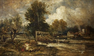 Ålebukker på Goring av William James Muller