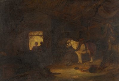 Stabilt interiør av William James Muller