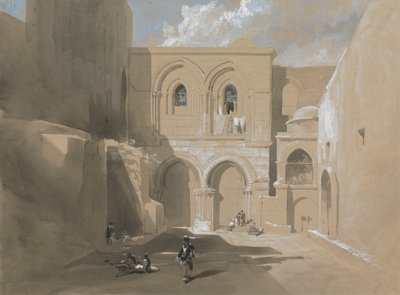 Den hellige gravs kirke av William James Muller