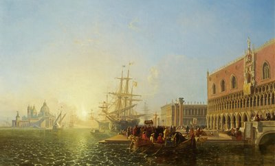 Dogepalasset, Venezia av William James Muller