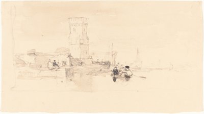 Tårn med utsikt over vannet av William James Muller