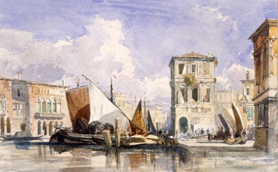 Venezia, c1834. av William James Muller
