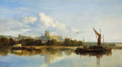 Utsikt over katedralen i Bristol av William James Muller