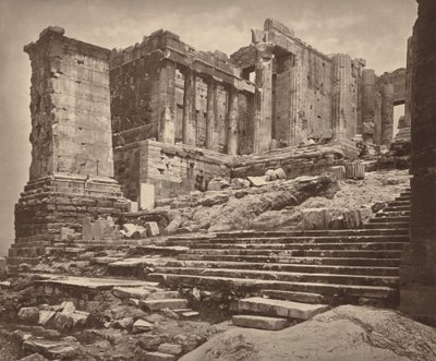 Propylaea fra sørvest av William James Stillman