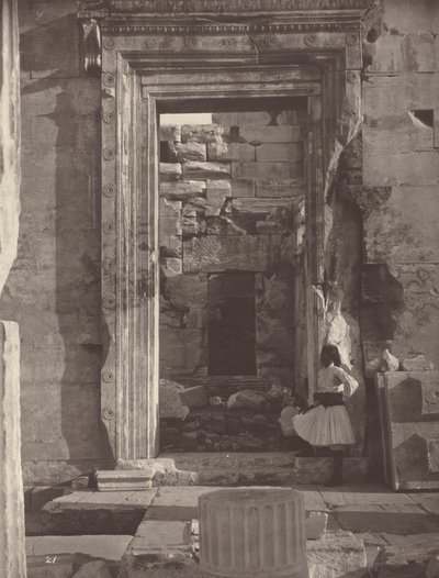 Akropolis i Athen, plate 21 av William James Stillman