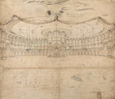 Design for Rotunda, Ranelagh Gardens av William John Newton