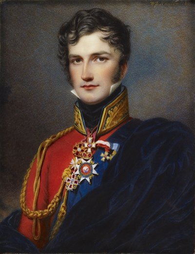 Leopold I, kongen av belgierne 1790-1865 av William John Newton