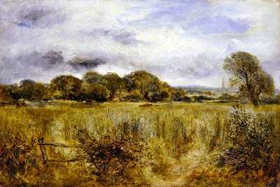 Grønn mais (olje om bord) av William Joseph J.C. Bond