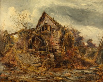 The Old Mill (olje på lerret) av William Joseph J.C. Bond