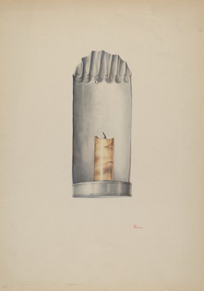 Lysholder, ca. 1940. av William Kieckhofel
