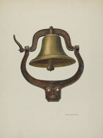 Middagsklokke, 1940. av William Kieckhofel
