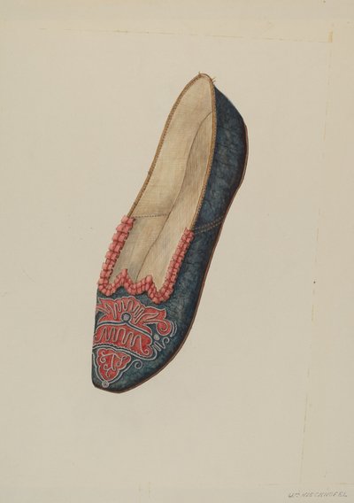 Aftentøfler, ca. 1937. av William Kieckhofel