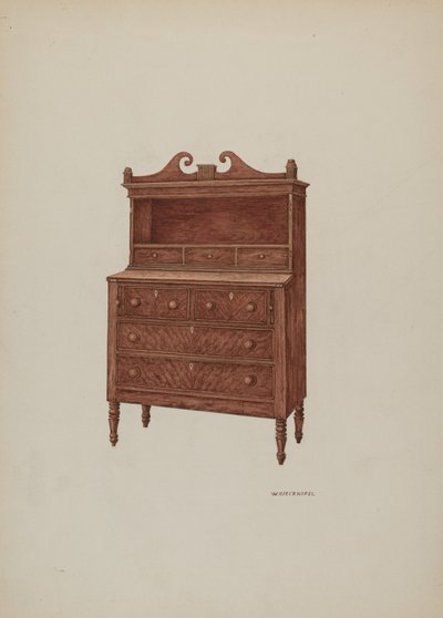 Cabinetsekretær, 19351942. av William Kieckhofel
