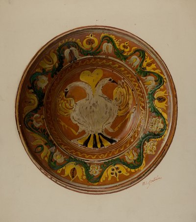 Pa tysk rett, ca. 1938. av William L Antrim