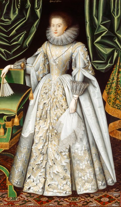 Diana Cecil (olje på lerret) av William Larkin