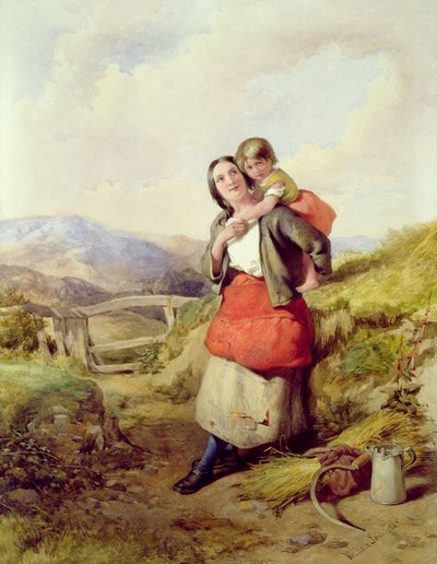 Går hjem, 1848 av William Lee