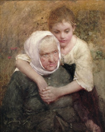 Minner (akvarell på papir) av William Lee Hankey