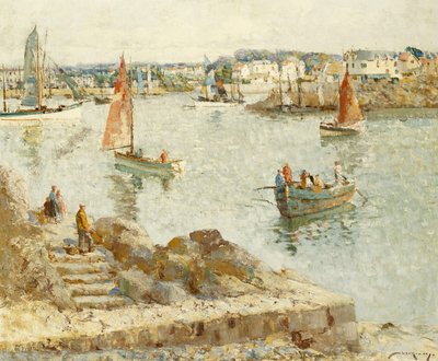 Fergen, Concarneau av William Lee Hankey