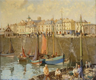 Quai, Dieppe av William Lee Hankey