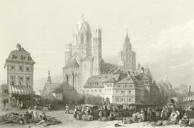 Mayence katedral, Rhinen av William Leighton Leitch