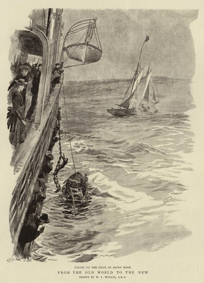 Fra den gamle verden til den nye av William Lionel Wyllie