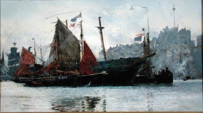 Ramsgate havn av William Lionel Wyllie