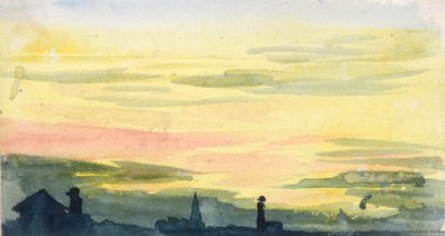 Solnedgang av William Lionel Wyllie