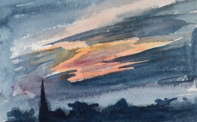 Solnedgangsstorm av William Lionel Wyllie