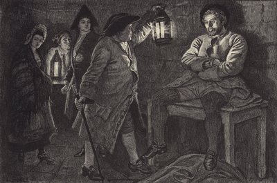 The Bailie oppdager Rob Roy i fengselet av William Lockhart Bogle