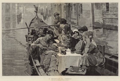 En venetiansk Al Fresco av William Logsdail