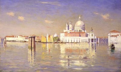 Inngang til Canal Grande av William Logsdail