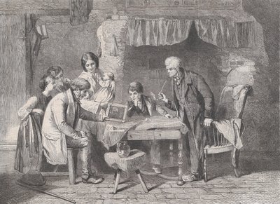 Bestefars portrett, fra Illustrated London News, 4. januar 1862. av William Luson Thomas