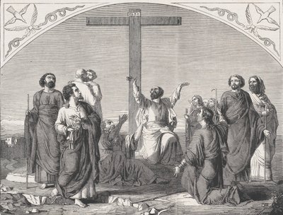 The Mission of the Apostles, fra Illustrated London News, 30. oktober 1865. av William Luson Thomas