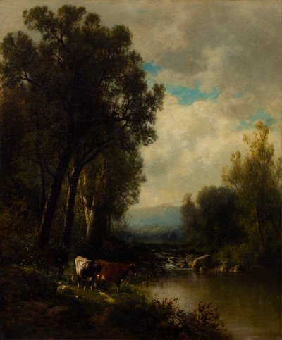 Storfe på elven av William M. Hart