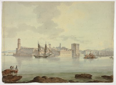 Havn før befestet by av William Marlow