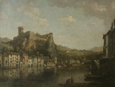 Utsikt i Lyons (olje på lerret) av William Marlow
