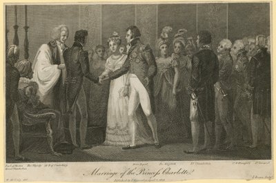 Bryllupet til prinsesse Charlotte av William Marshall Craig