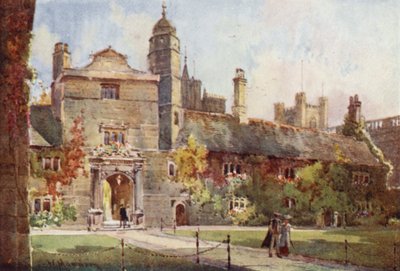 Dydens port, Gonville og Caius College av William Matthison