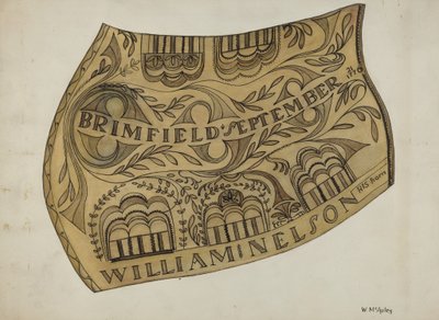 Pulverhorn, ca. 1937. av William McAuley