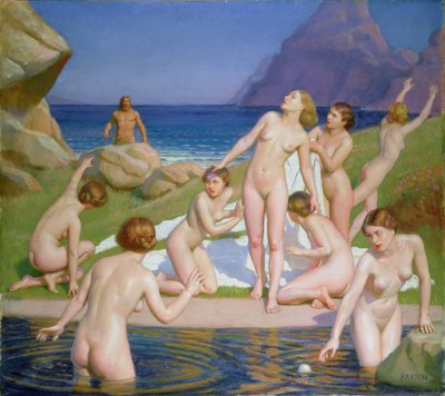 Nausicaa av William McGregor Paxton