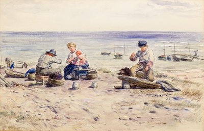 Baiting the Lines av William McTaggart