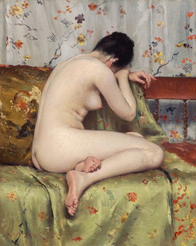 En moderne Magdalen av William Merritt Chase