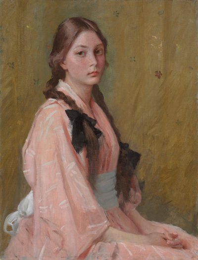 Mona, datter av Mrs. R. William Merritt Chase, ca. 1894 av William Merritt Chase